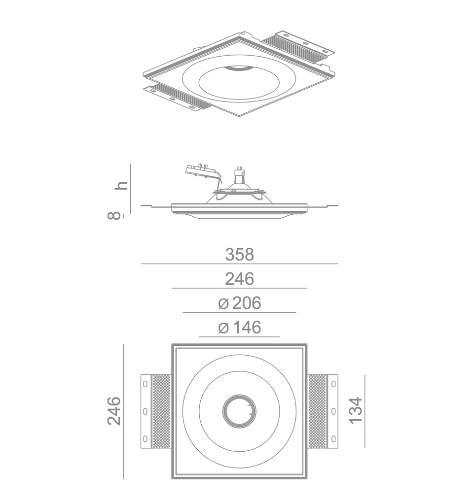 touchit 50adj Ceiling Brick in the Wall