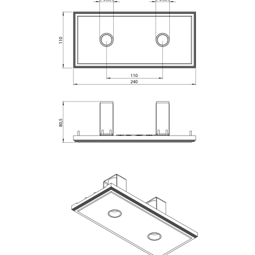 duo fix trimless