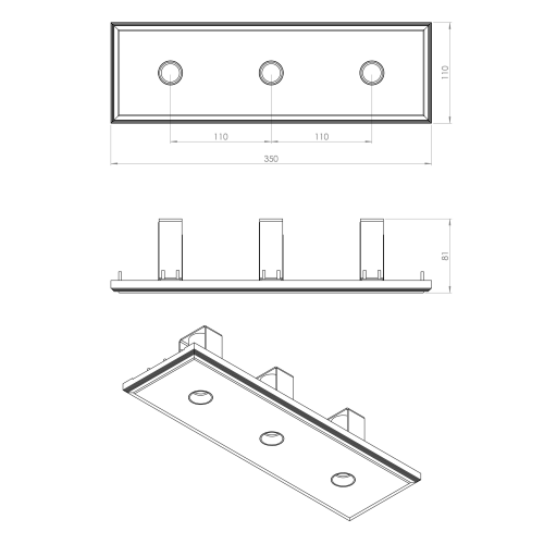 trio fix trimless